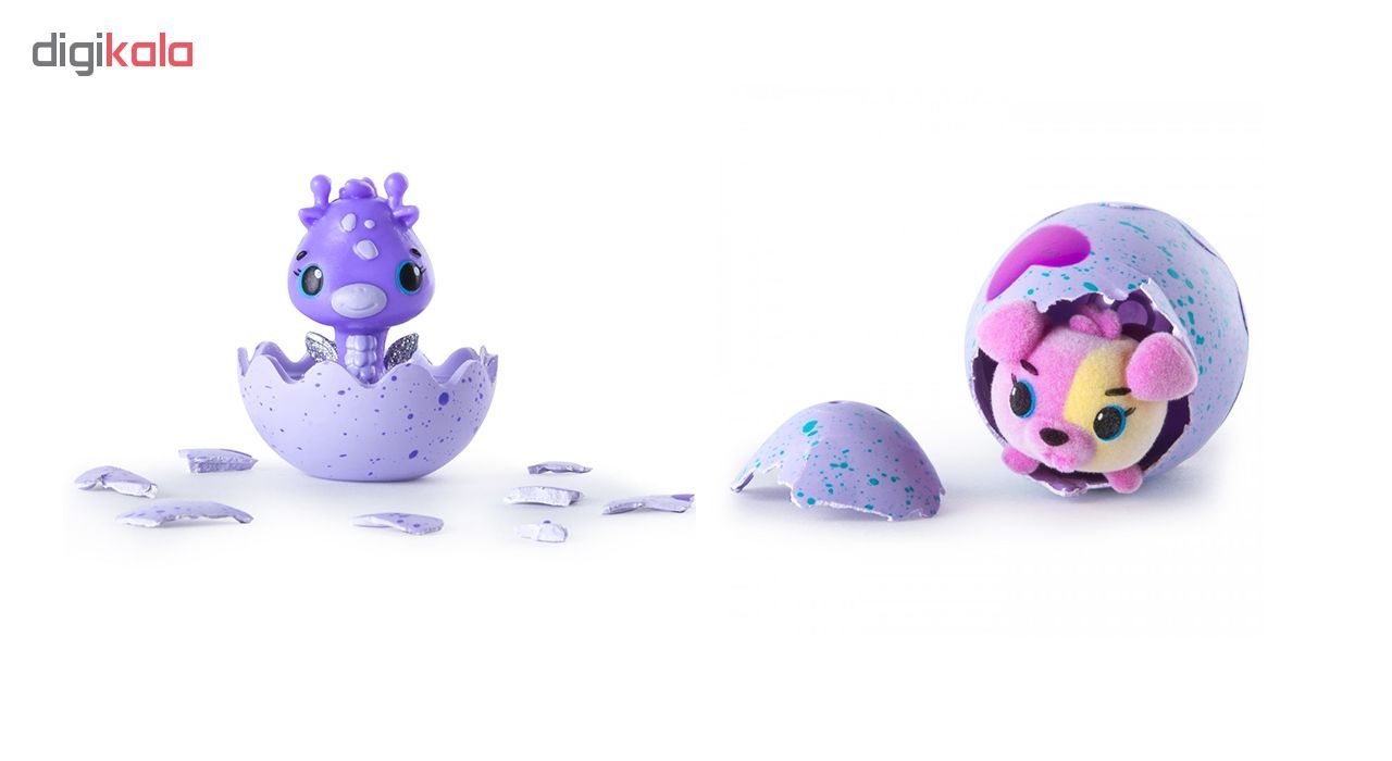 عروسک هچیما مدل HATCHIMALS COLLEGGTIBLES بسته 4 عددی