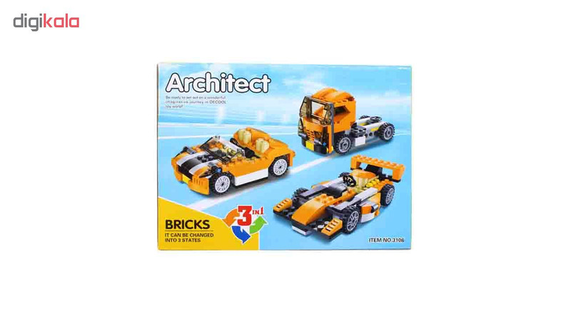 لگو دکول مدل Architect 3108