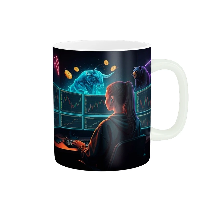 ماگ پادآفرین مدل بازار های مالی طرح ترید فارکس انگیزشی کد p10081