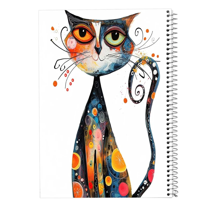 دفتر شطرنجی 50 برگ مدوپد طرح موجودات فانتزی کد DF17035