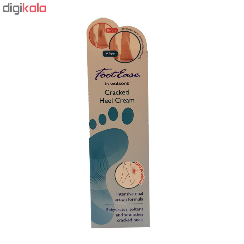 کرم رفع ترک پا فوت ایز مدل +Cracked Heel Urea حجم 50 گرم