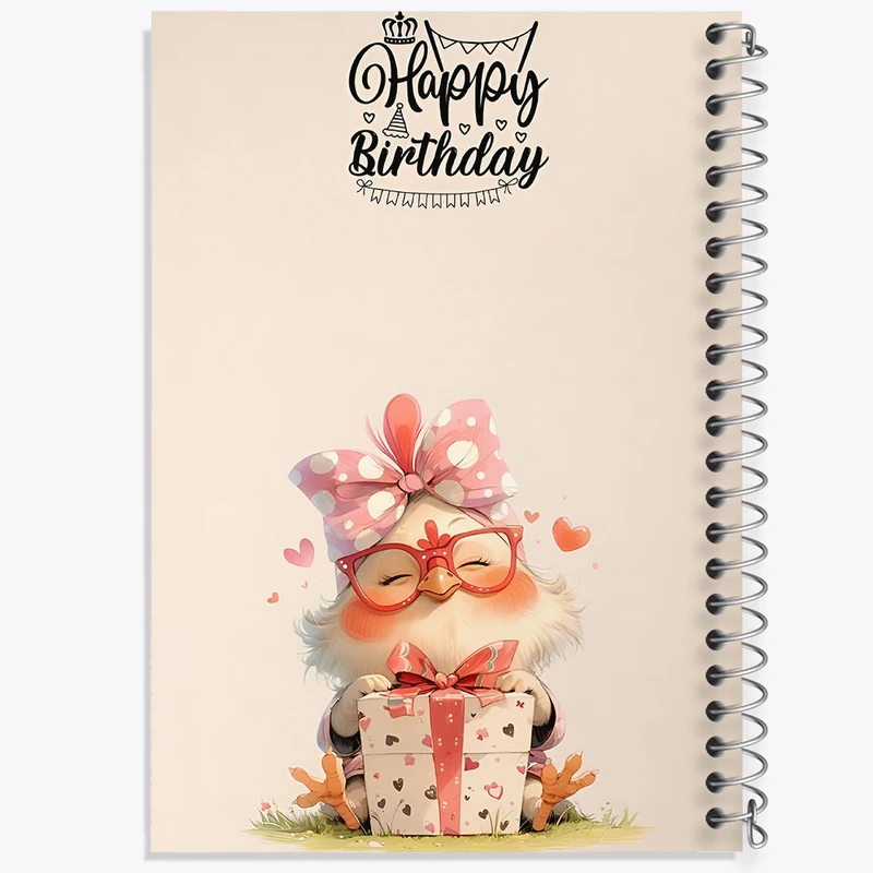 دفتر لیست خرید 50 برگ خندالو طرح تولدت مبارک کد F5834