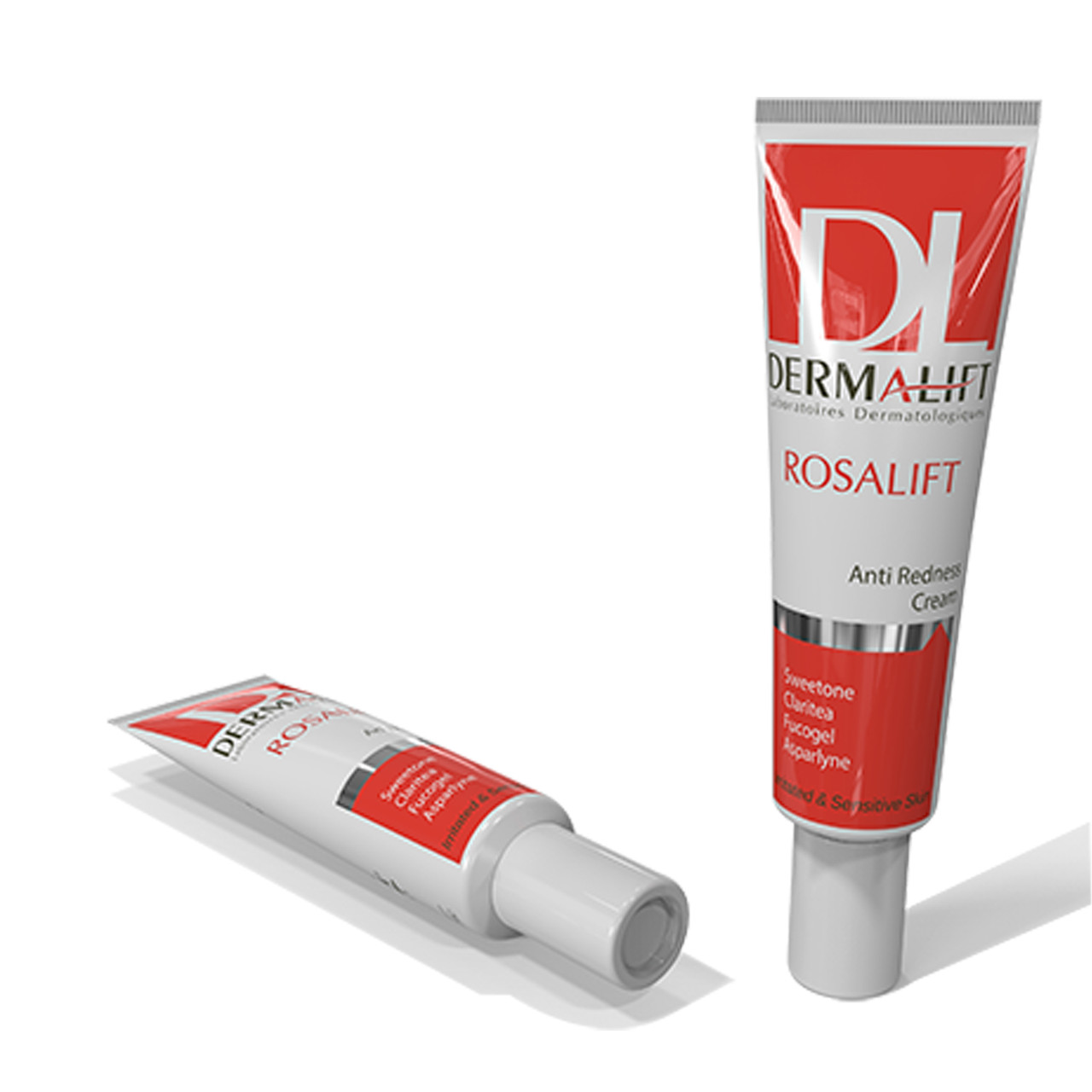 کرم ضد قرمزی پوست درمالیفت مدل Rosalift حجم 30 میلی لیتر