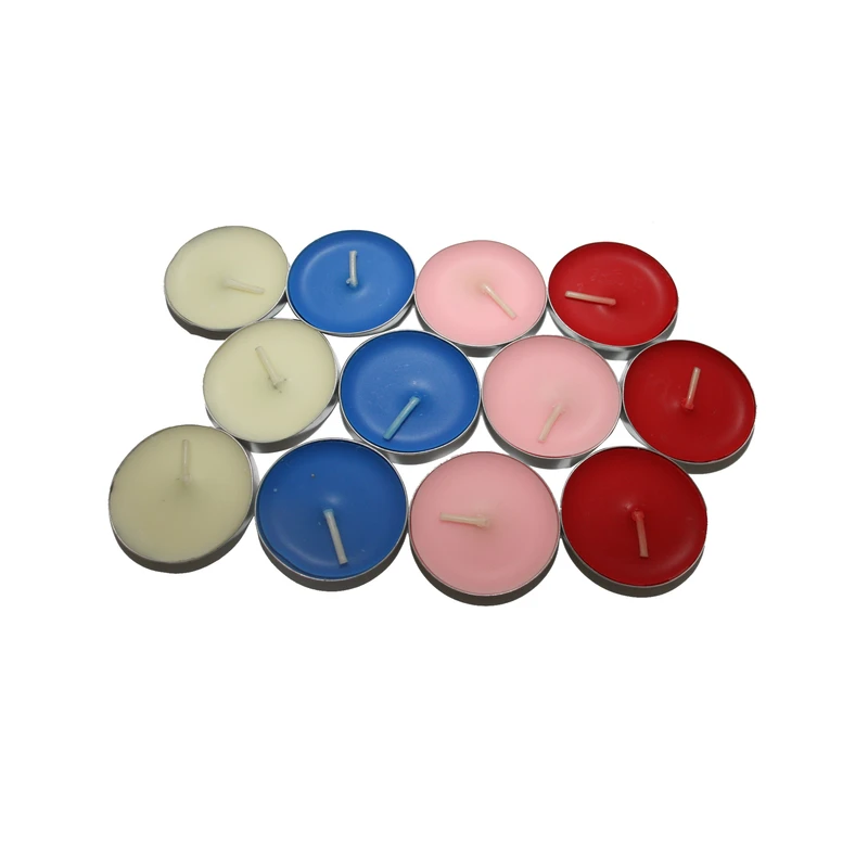 شمع وارمر مدل Colorful بسته 12عددی