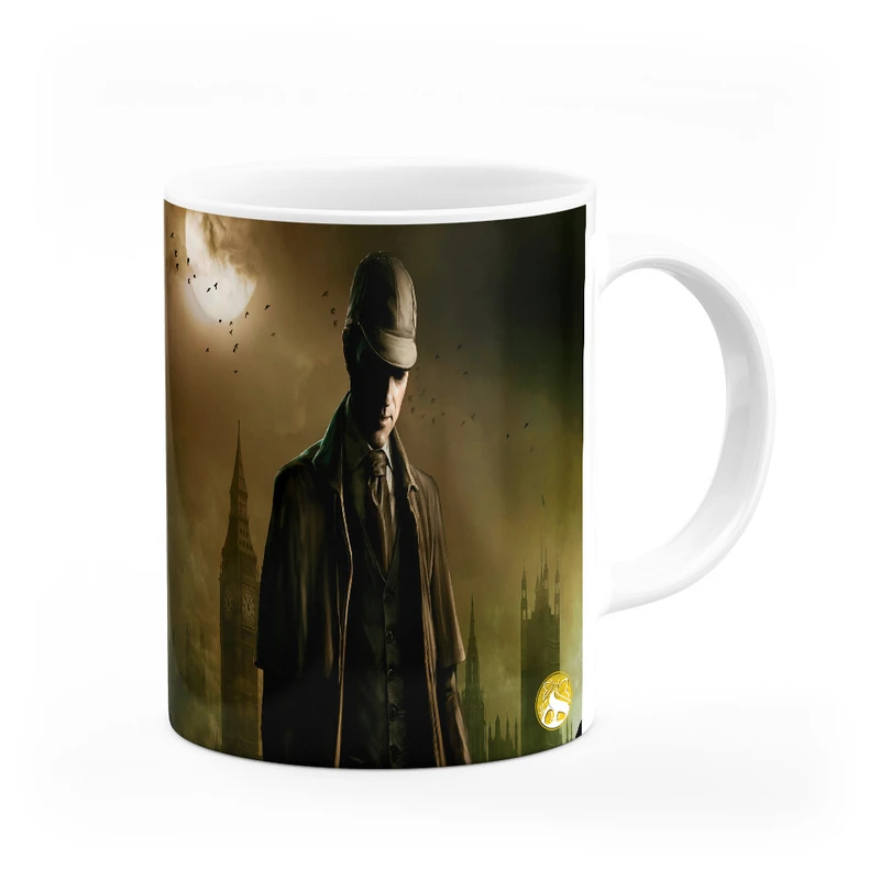 ماگ هومرو طرح شرلوک هولمز مدل MG5939