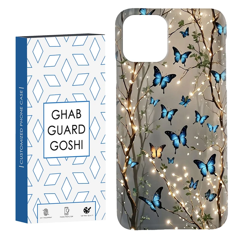 کاور قاب گارد گوشی طرح پروانه کد Dimo-382 مناسب برای گوشی موبایل اپل IPHONE 11 PRO MAX