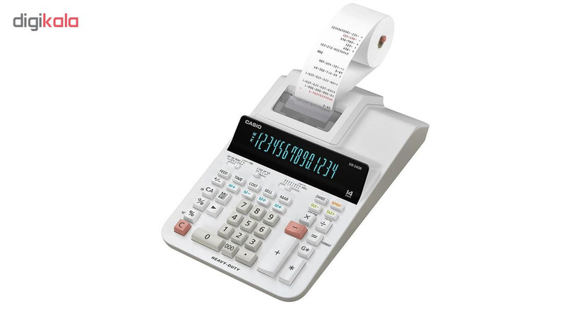 ماشین حساب کاسیو مدل Heavy-Duty DR-240R 1