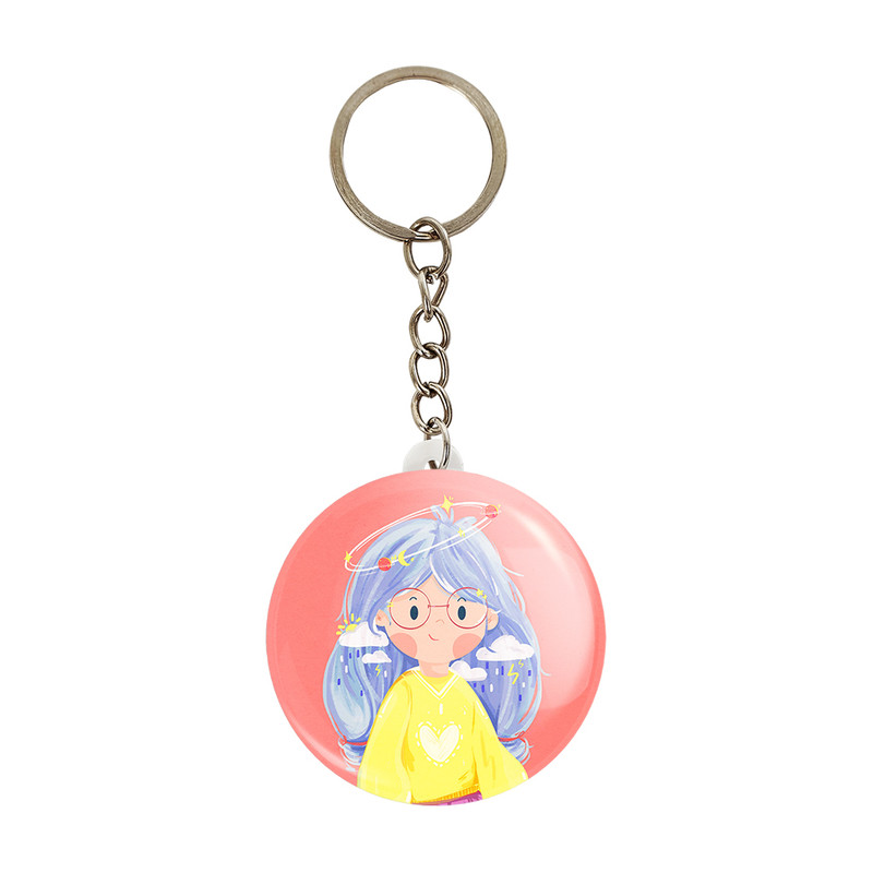 جاکلیدی خندالو مدل دخترانه فانتزی کد 25708 جاکلیدی خندالو مدل دخترانه فانتزی کد 25708