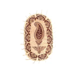 پارچه قلمکار لوح هنر مدل ترمه 50 * 30 کد 669