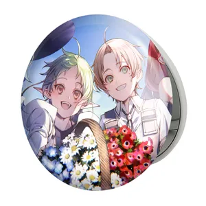 آینه جیبی خندالو طرح رودئوس و سیلفیت انیمه موشوکو تنسی مدل تاشو کد 24061 