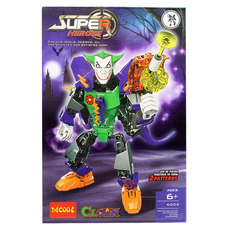 ساختنی دکول مدل CLOWN 6003