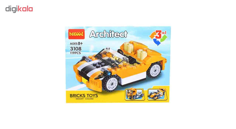 لگو دکول مدل Architect 3108