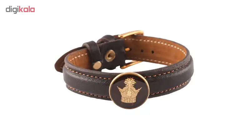 دستبند طلا گالری الون طرح تاج کد 198320