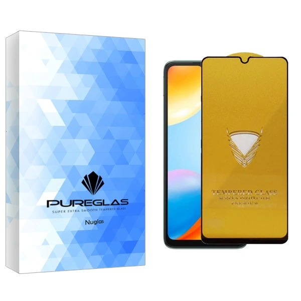 محافظ صفحه نمایش پیور گلس مدل NueGlas OG مناسب برای گوشی موبایل شیائومی Redmi 10C