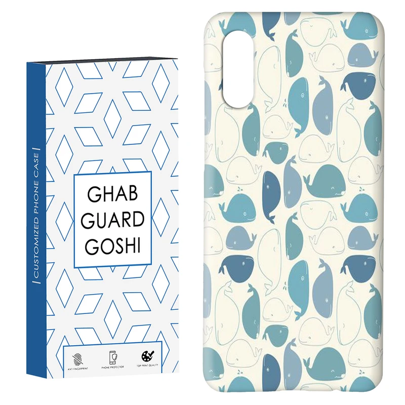 کاور قاب گارد گوشی طرح نهنگ کد Dimo-757 مناسب برای گوشی موبایل سامسونگ Galaxy A02 / M02