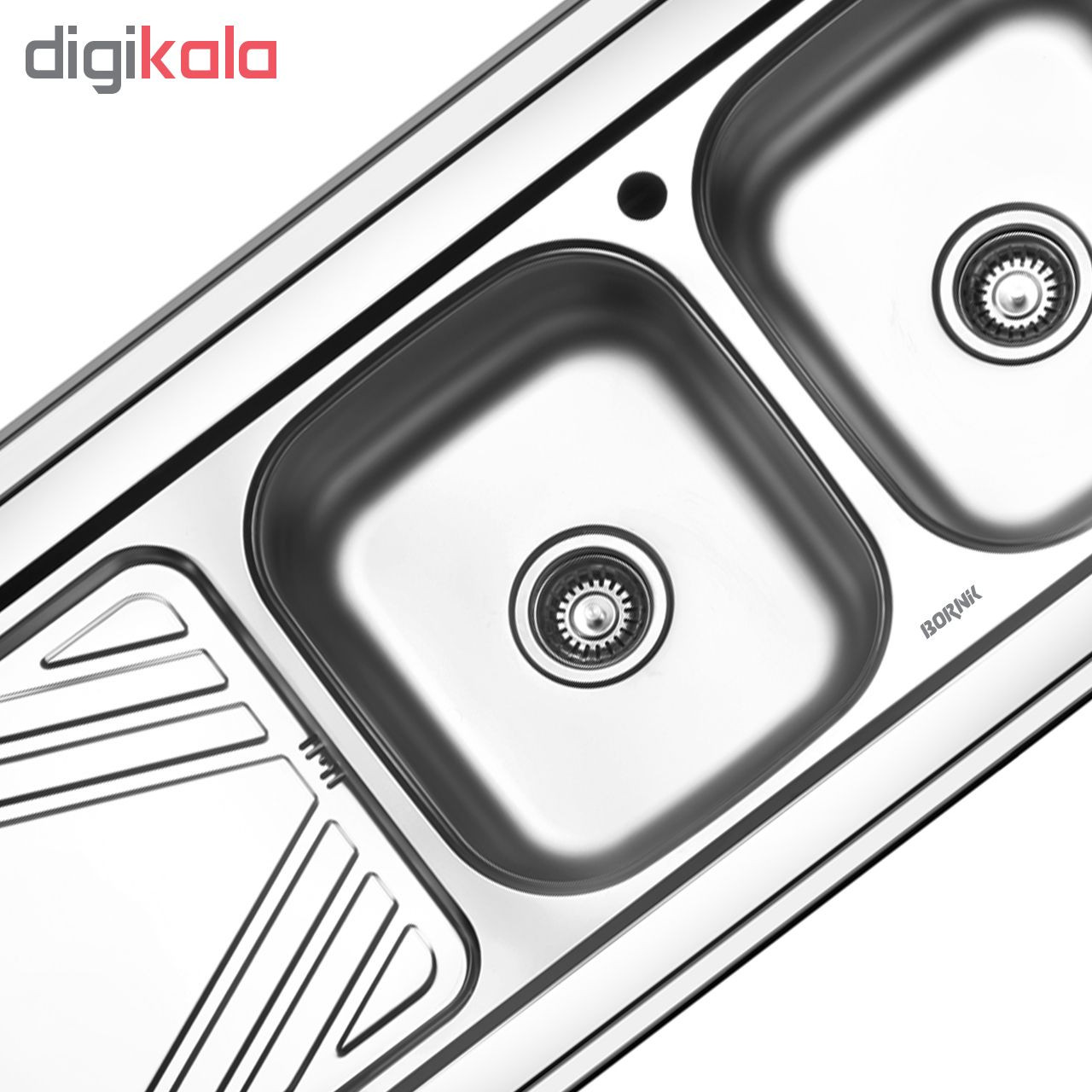 سینک ظرفشویی بورنیک مدل 5003 روکار