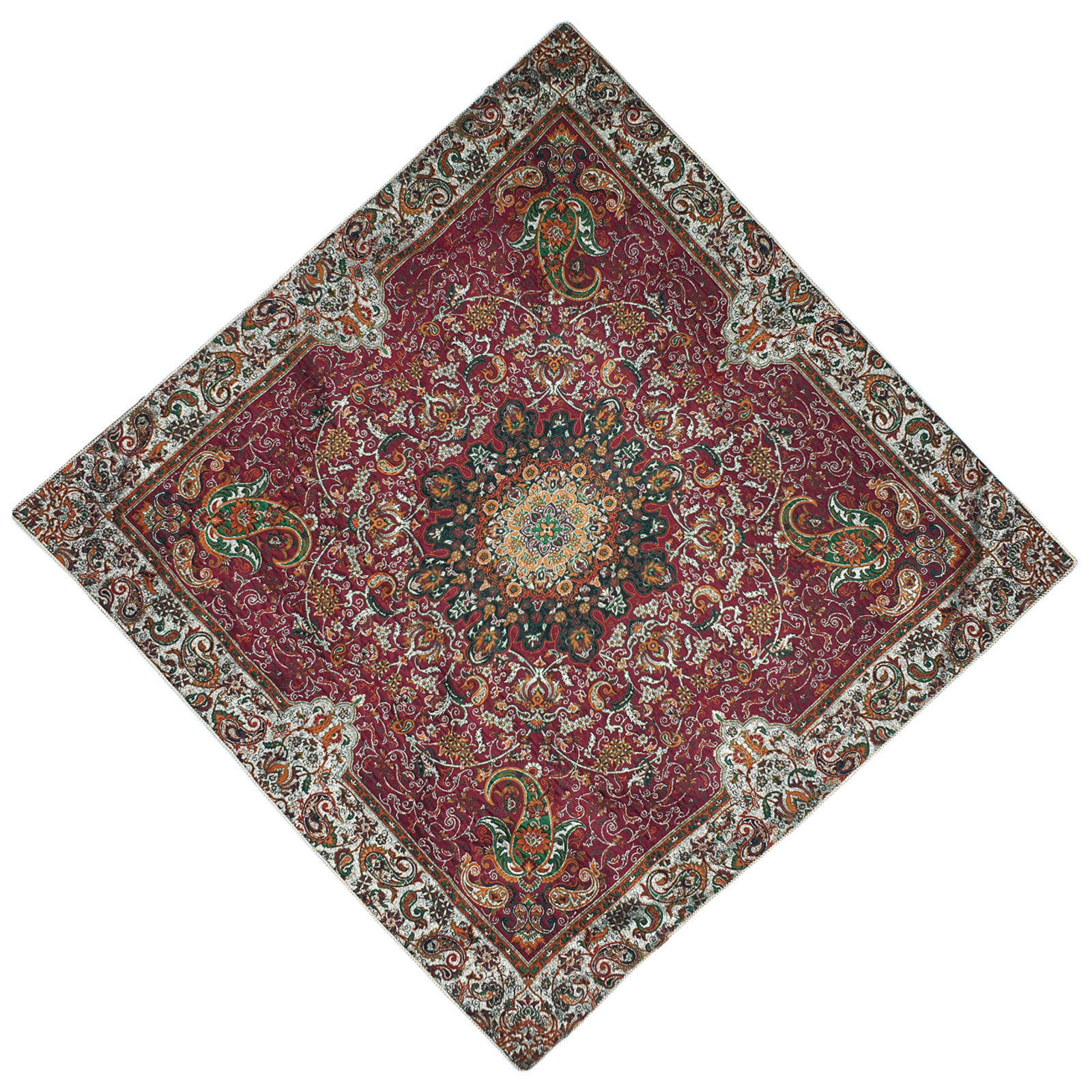 رومیزی ترمه مدل قاجار کد ZRT1-1