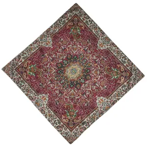 رومیزی ترمه مدل قاجار کد ZRT1-1