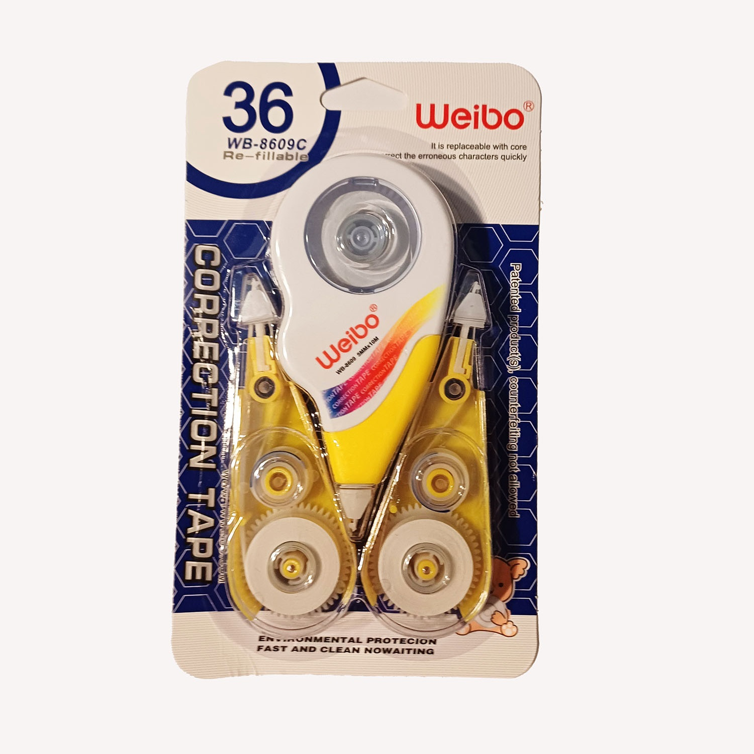 غلط گیر نواری ویبو مدل WB-8609c بسته 3 عددی