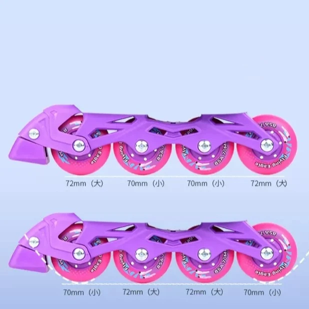 عکس شماره 10 : اسکیت کفشی فلاینگ ایکل مدل s3 به همراه کلاه و لوازم ایمنی و کیف اسکیت