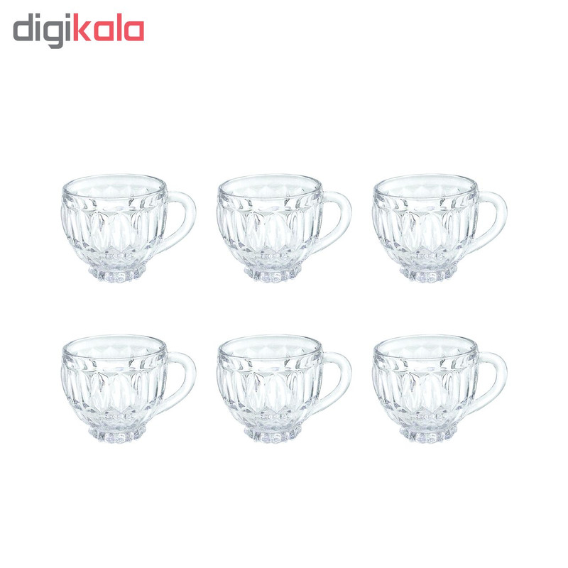 فنجان بلور کاوه مدل مانیلا کد 9023 بسته 6 عددی فنجان بلور کاوه مدل مانیلا کد 9023 بسته 6 عددی