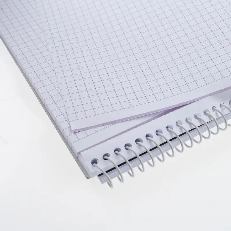 دفتر شطرنجی 100 برگ سم طرح عمارت