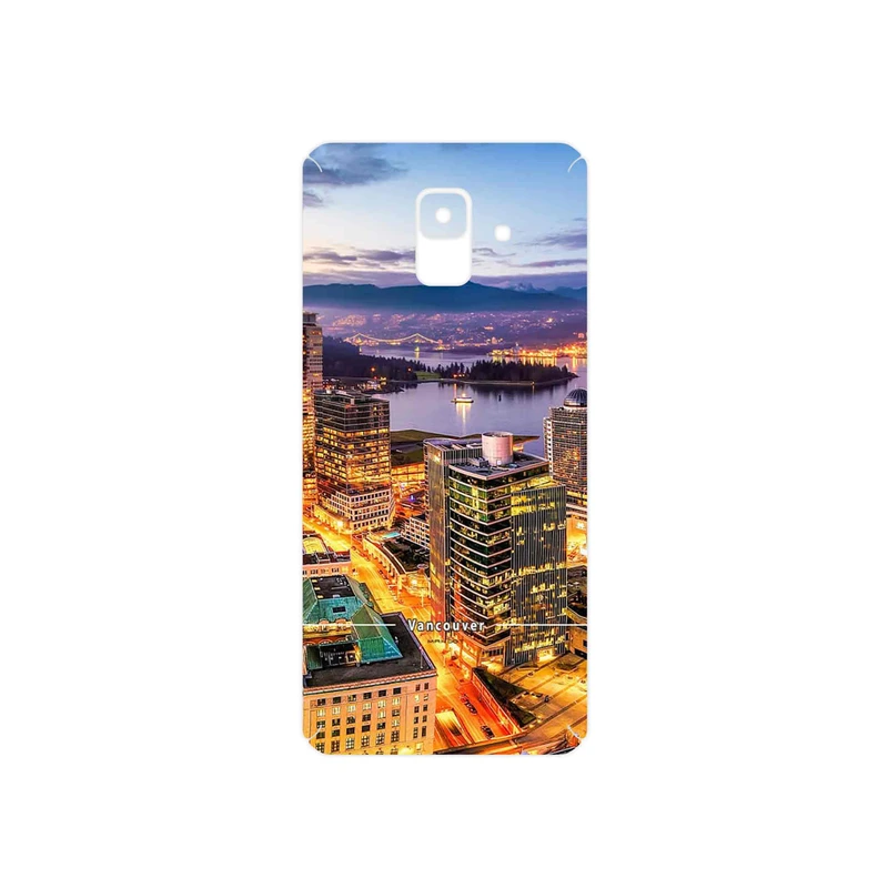 برچسب پوششی ماهوت مدل City of Vancouver مناسب برای گوشی موبایل سامسونگ Galaxy A6 2018