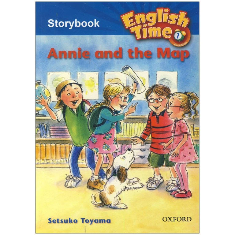 کتاب Story Books English Time 1 Annie And The Map اثر Setsuko Toyama انتشارات لانگمن