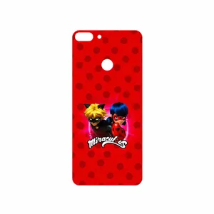 MAHOOT Ladybug and Cat Noir Cover Sticker for Huawei P Smart