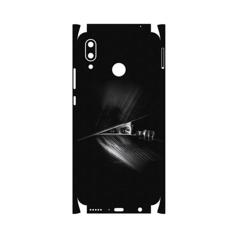 برچسب پوششی ماهوت مدل Black Portrait-FullSkin مناسب برای گوشی موبایل هوآوی Nova 3