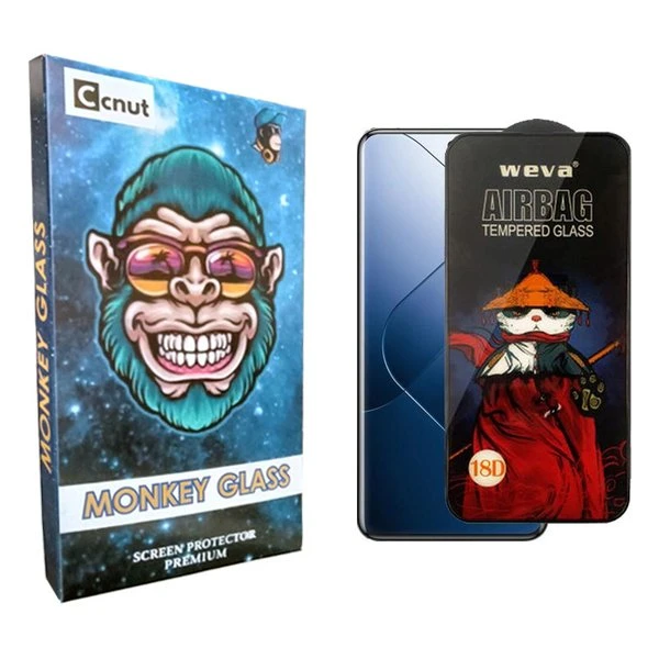 محافظ صفحه نمایش کوکونات مدل mnknewpkg Airbag مناسب برای گوشی موبایل شیائومی Redmi 14T / 14T Pro