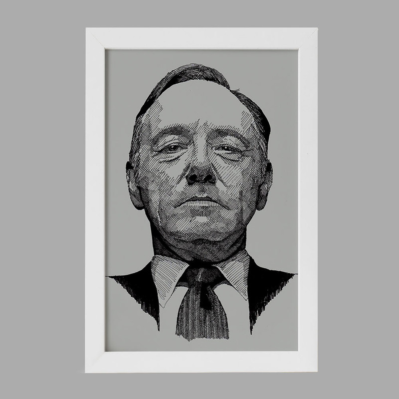 تابلو خندالو مدل سریال House Of Cards کد 28153