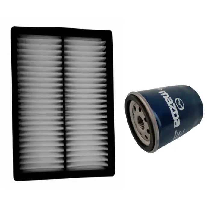 فیلتر روغن خودرو مزدا مدل 38461361 مناسب برای مزدا 3 به همراه فیلتر هوا