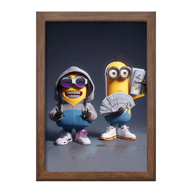 تابلو خندالو طرح مینیون ها (Minions) کد F4410