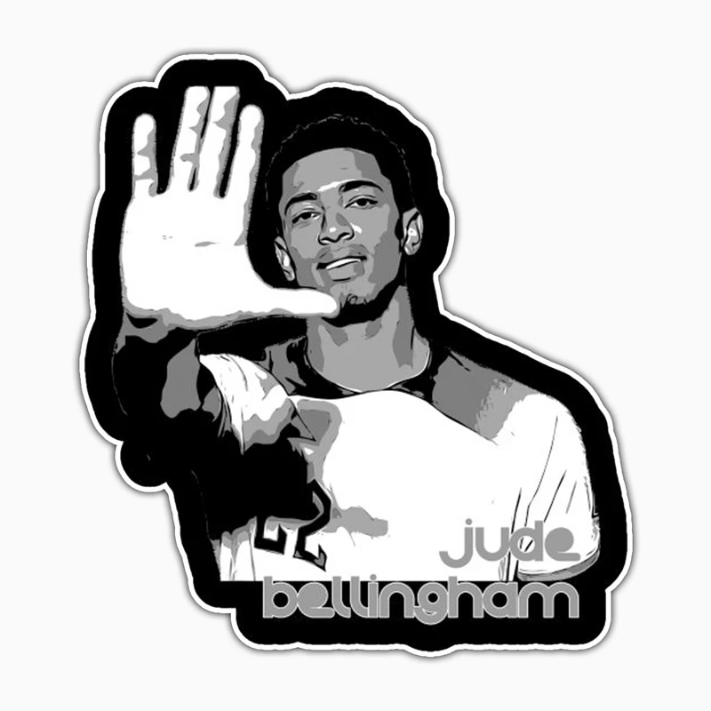 استیکر لپ تاپ و موبایل بووم طرح فوتبالیست مدل Jude Bellingham کد TR135