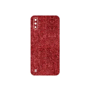 MAHOOT Fabric Texture 4 Cover Sticker for Samsung Galaxy A01