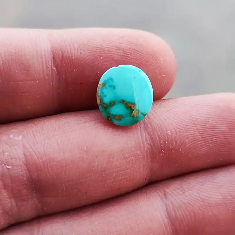 نگین فیروزه مدل اصل نیشابور کد  NC-334