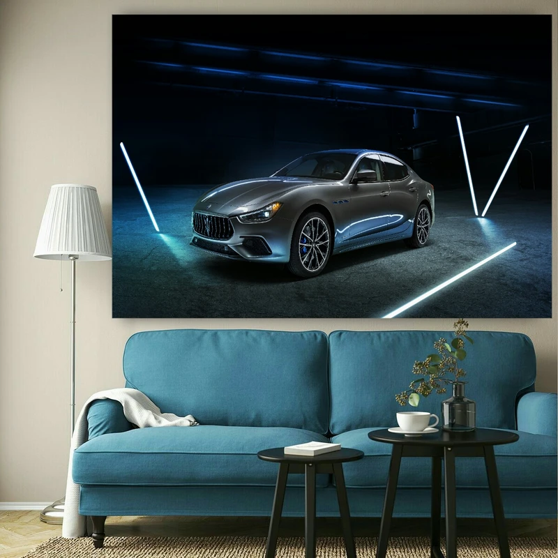  پوستر دیواری طرح ماشین لوکس مدل P1663