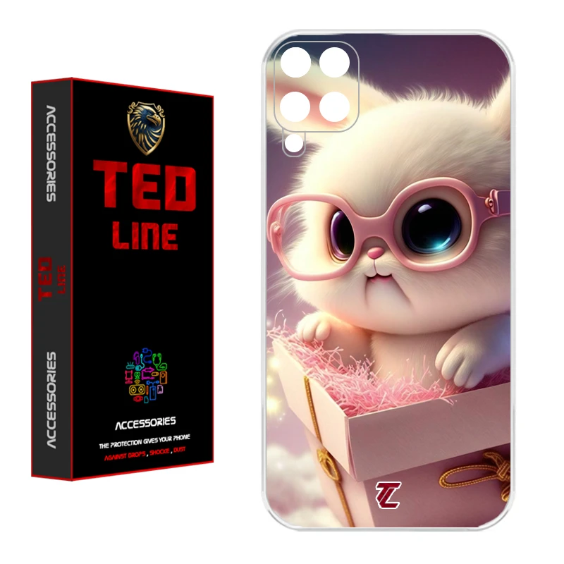 کاور تد لاین طرح خرگوش گوگولی کد 1111 مناسب برای گوشی موبایل سامسونگ Galaxy A22 4G