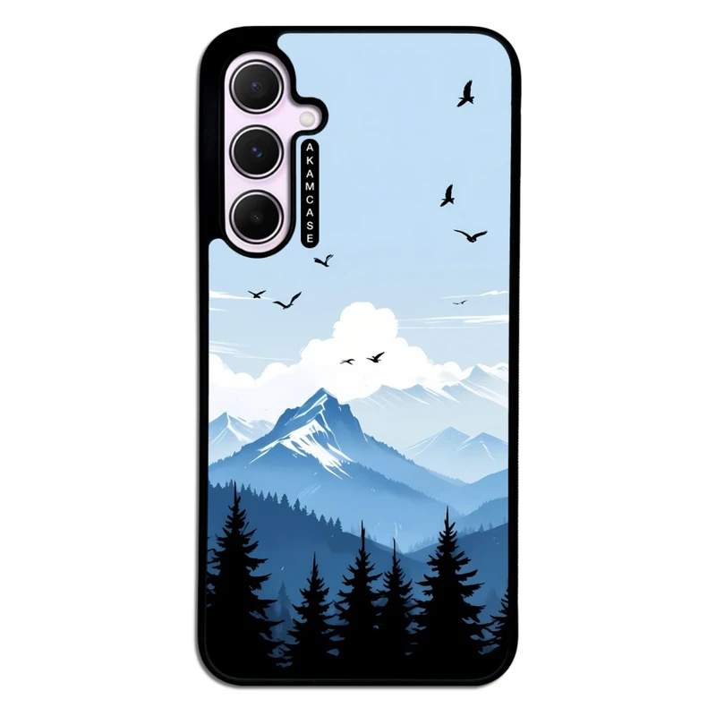 کاور آکام مدل AMC-WSGA35-MOUNTAINS-7 مناسب برای گوشی موبایل سامسونگ Galaxy A35