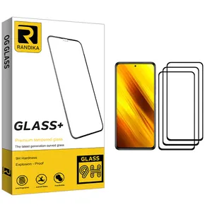 Randika Gld Screen Protector For Xiaomi Poco X3 Pro Pack Of 3