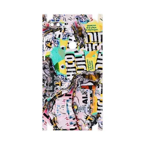 MAHOOT Collage of Teared Paper-FullSkin Cover Sticker for Huawei Y7 Prime 2018