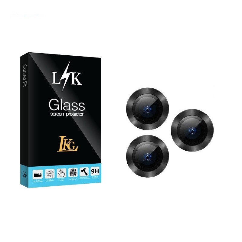 محافظ لنز دوربین رینگی ال کا جی مدل LKK Ringi مناسب برای گوشی موبایل اپل Iphone 13/13mini/12 promax
