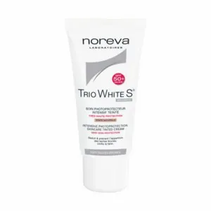 ضد آفتاب و ضد لک رنگی نوروا سری Triowhite S مدل Natural Tint حجم ۴۰ میلی لیتر