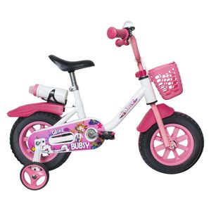 نقد و بررسی دوچرخه کودک شهری مدل BUBSY کد 900023PI سایز طوقه 12 اینچ توسط خریداران