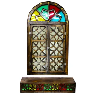 آینه و کنسول گالری دست نگار طرح گره چینی کد 04-20