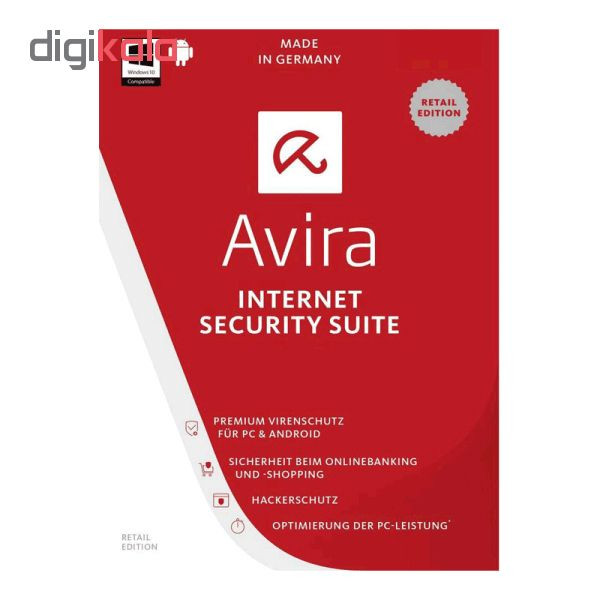 آنتی ویروس Internet Security Suite 2018 آویرا ، 1 کاربر، 1 ساله آنتی ویروس Internet Security Suite 2018 آویرا ، 1 کاربر، 1 ساله
