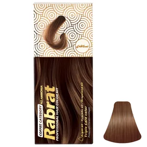 کیت رنگ مو رابرات شماره 6.35 حجم 100 میلی لیتر رنگ نسکافه ای