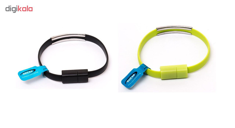 کابل تبدیل USB به لایتنینگ اسکار مدل C-116 طول 0.2 متر