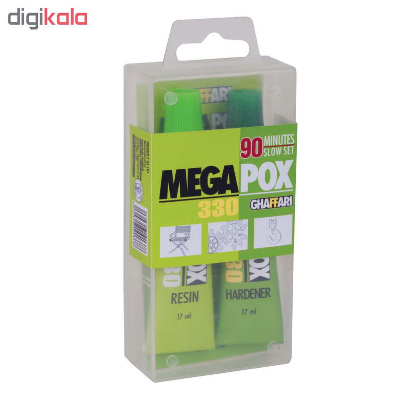 چسب مگاپوکس غفاری کد 330 بسته 2 عددی